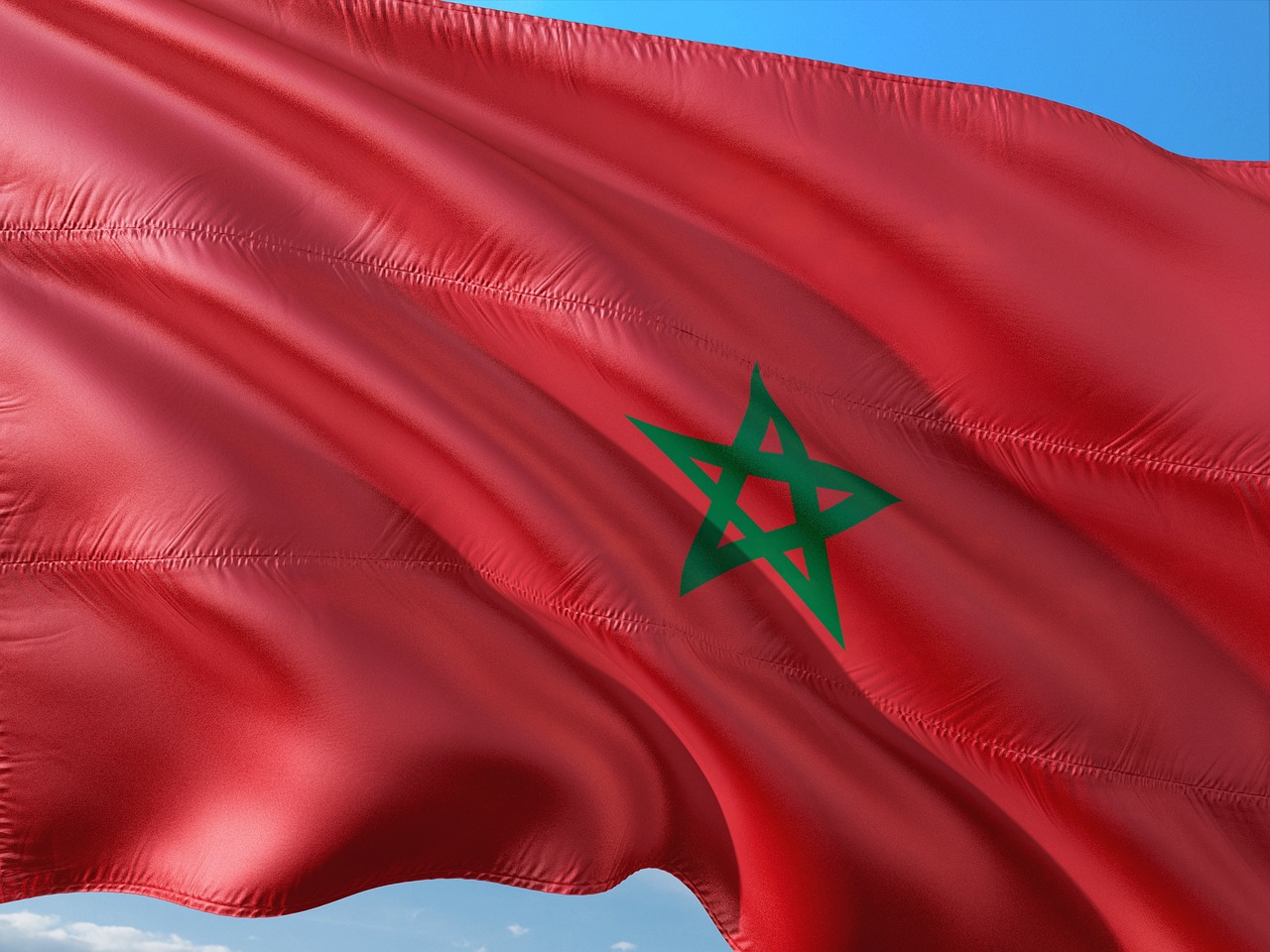 drapeau du royaume du Maroc